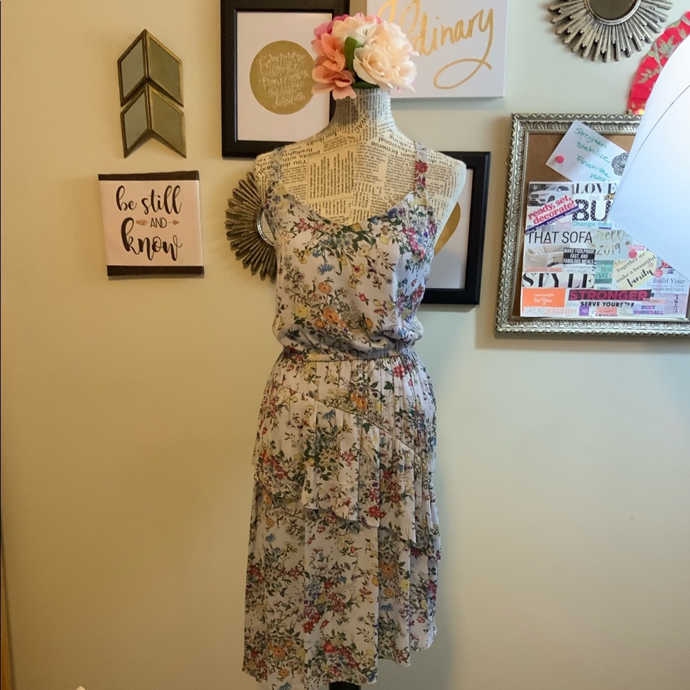 Floral Strap Dress